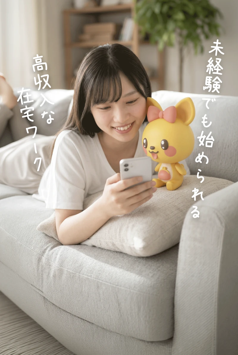 未経験でも始められる！隙間時間で稼ぎたい方を応援します