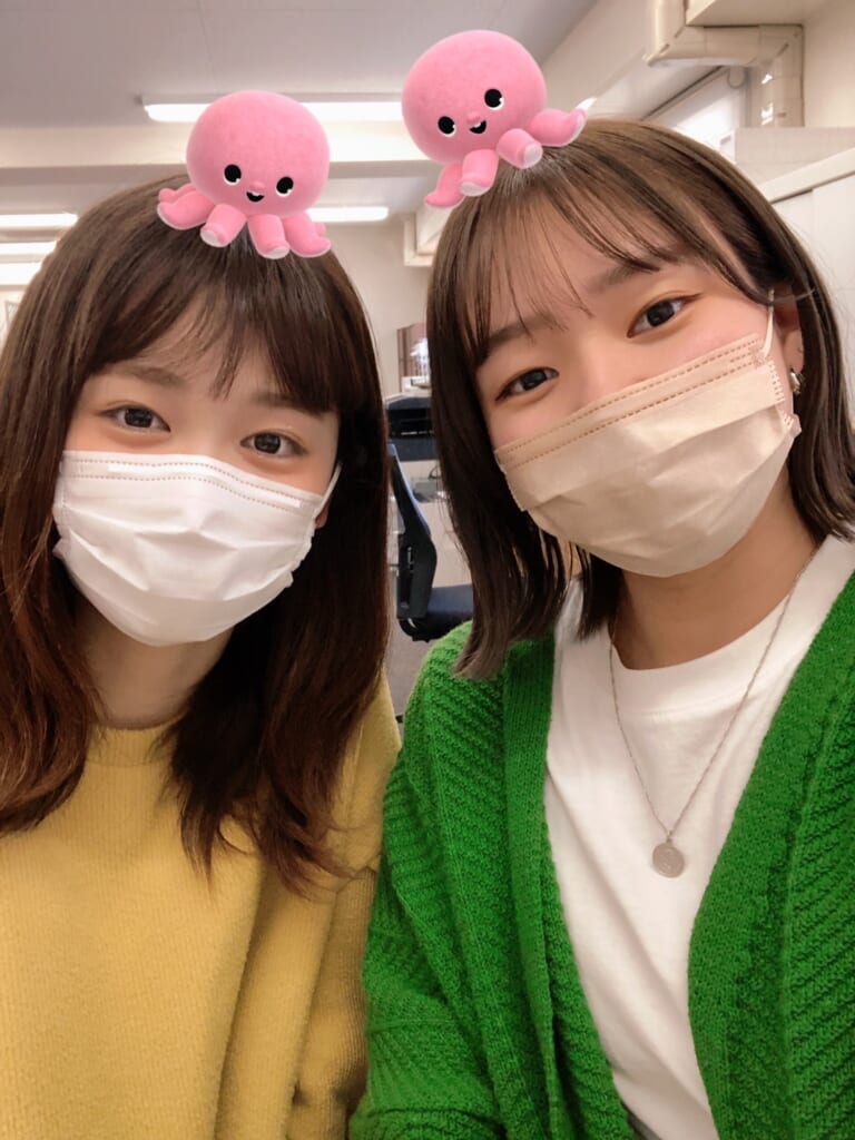 今日から入社しました！