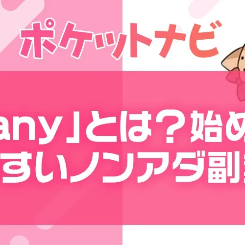 any（エニー）とは？未経験でも始めやすいノンアダ副業の始め方を解説！