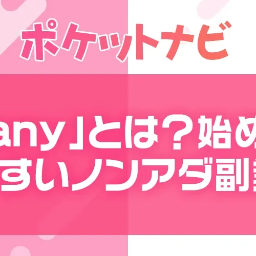 any（エニー）とは？メールレディ未経験でも始めやすいノンアダ副業の始め方を解説！