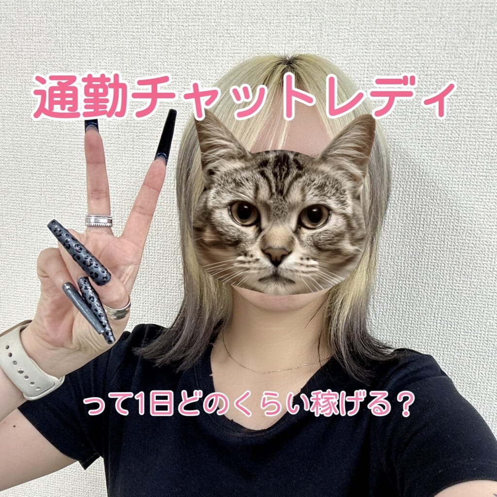 🐼通勤チャットレディ🐼って１日どのくらい稼げる？